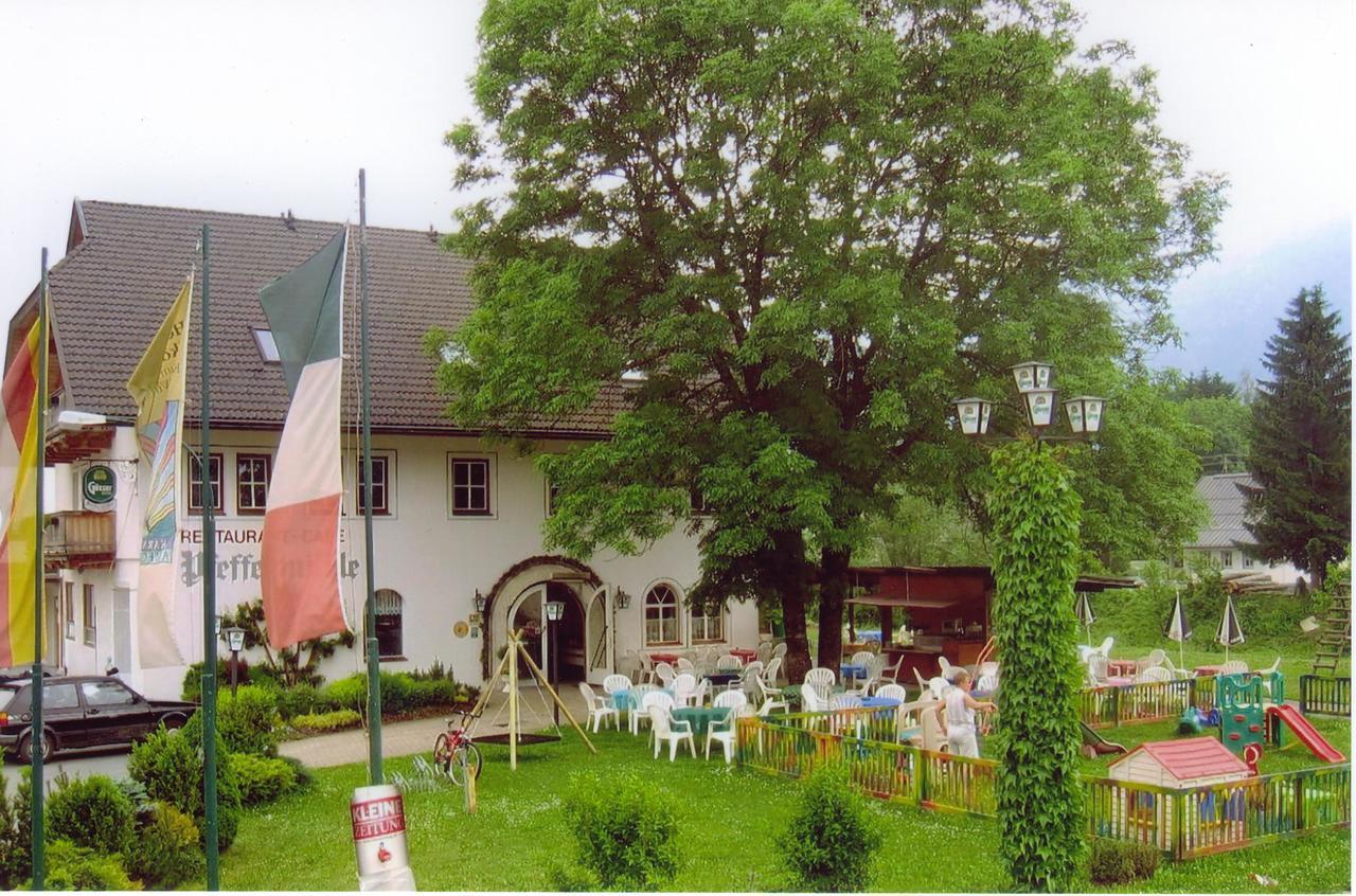 Landgasthof Pfeffermuehle Kotschach-Mauthen Dış mekan fotoğraf